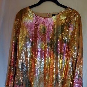 Women's Long Sleeved Mini Dress